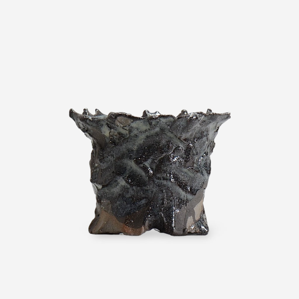木村 貴史 / KUROSAI_BL002 /  約 φ11.0cm /  植木鉢
