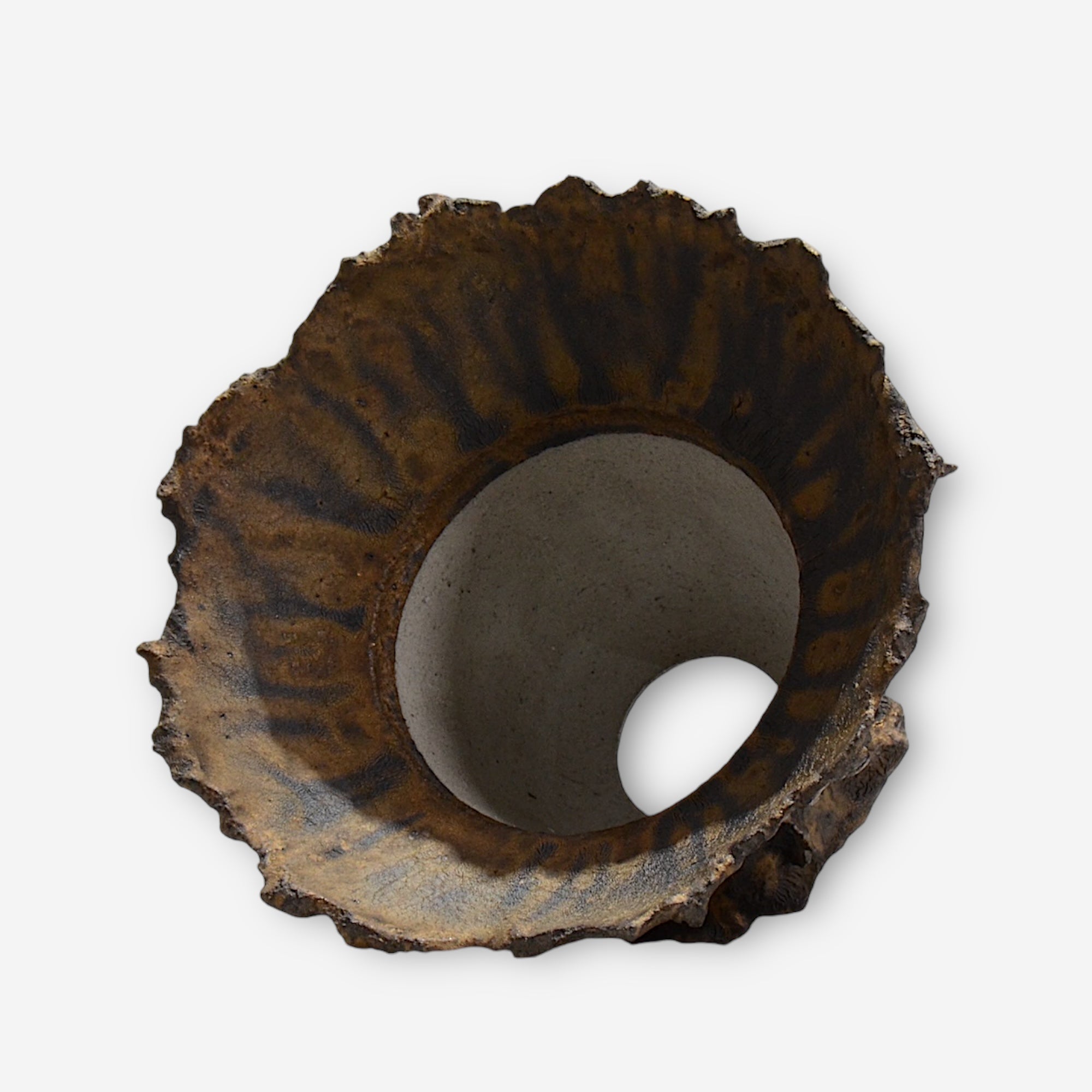 18.木村 貴史 / DEISAI bronze /  bronze_03_big  / 大鉢 /  約 φ20cm / 植木鉢