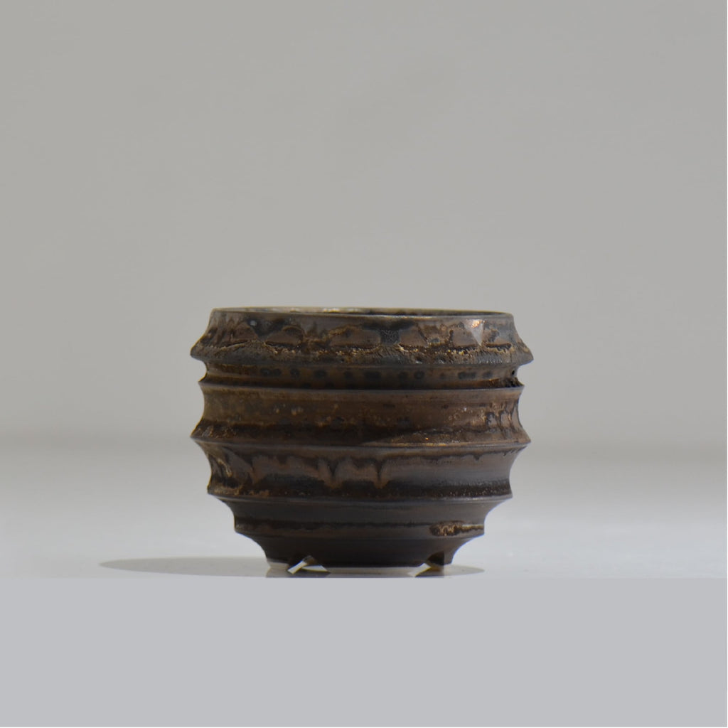 陶房Kibi / マルチエッジS04_06 / XS / 約 φ8cm / 植木鉢