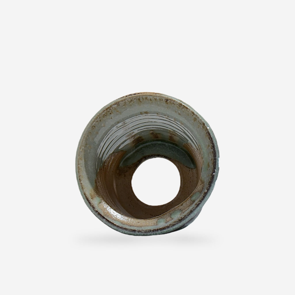 須釜 優子 / 伊賀ヘラ目鉢 / Su07 / 約φ13.0cm / 植木鉢