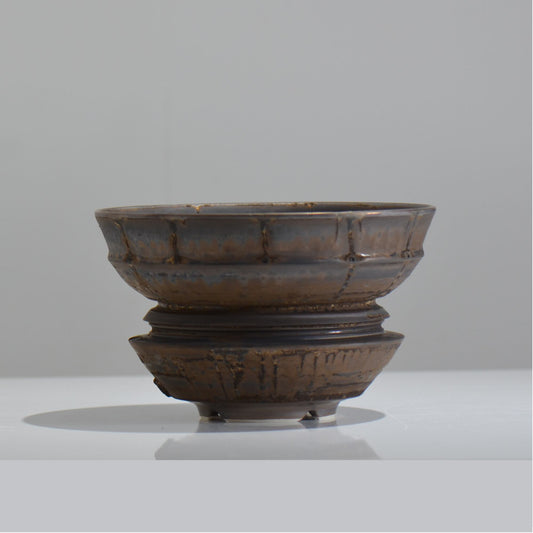 陶房Kibi / マルチエッジS003_03 / L / 約 φ19cm / 植木鉢