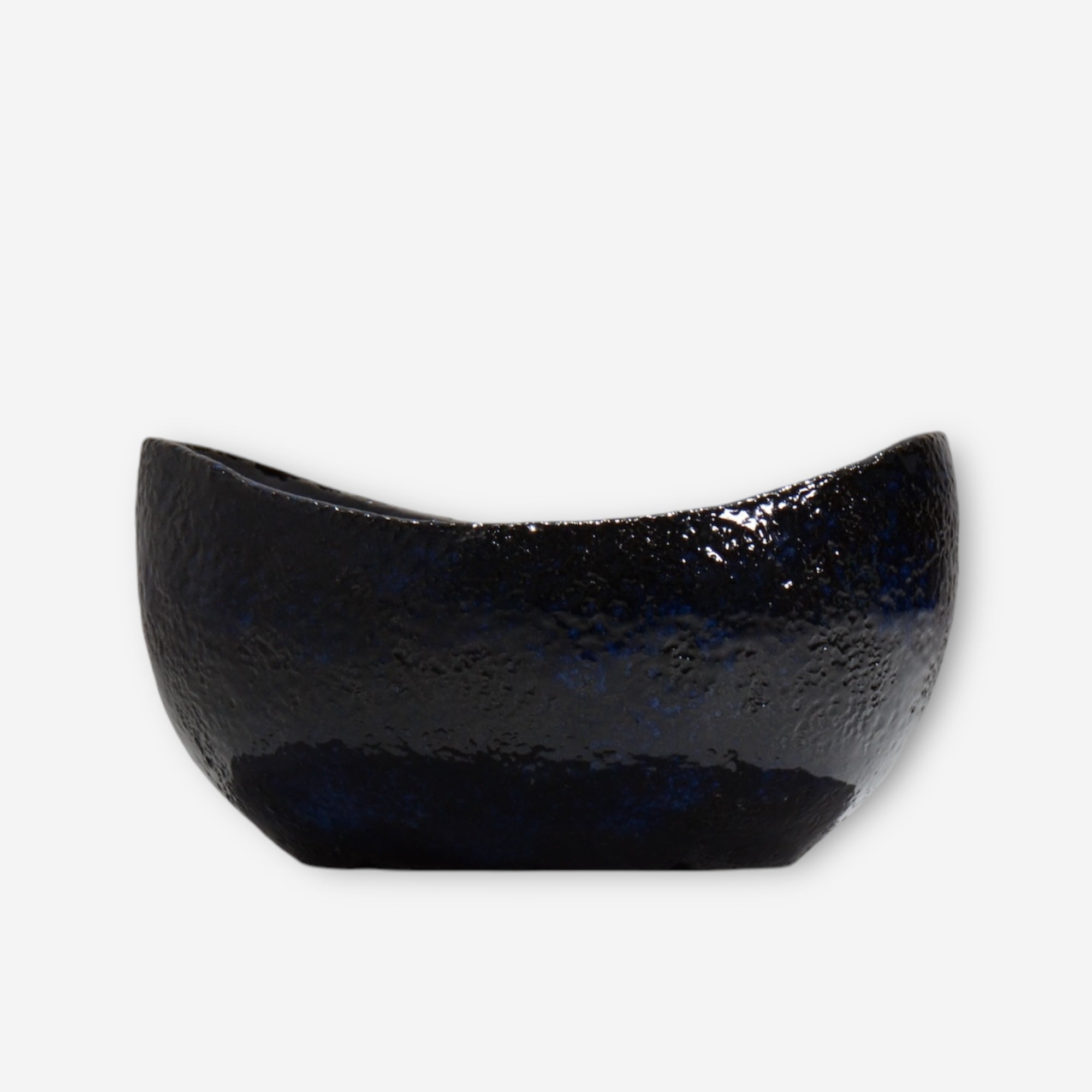 坂尾寛子 / DEEP BLUE /  deep blue_01_big  / 大鉢 /  約 φ19~22.5cm / 植木鉢