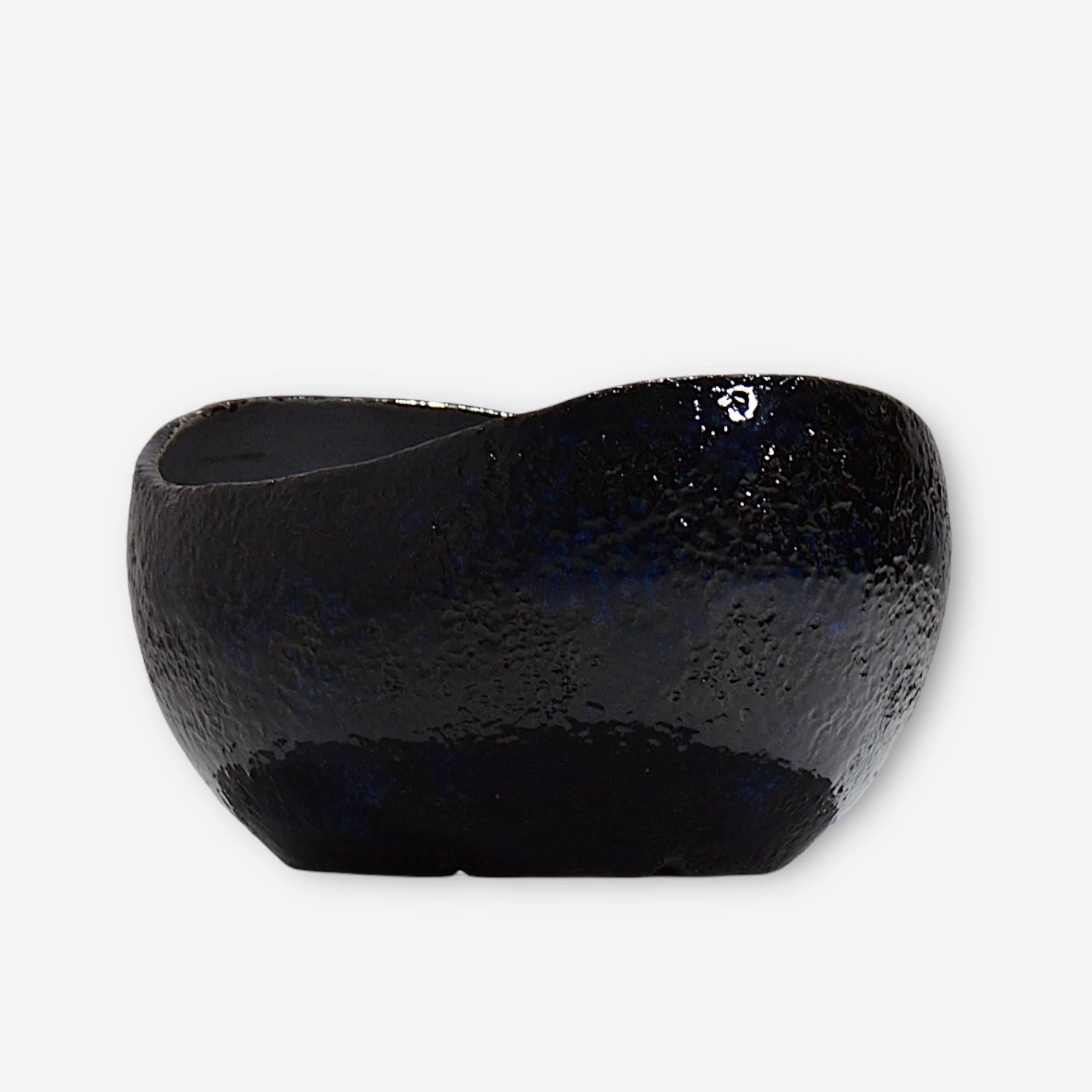 20.坂尾寛子 / DEEP BLUE /  deep blue_01_big  / 大鉢 /  約 φ19~22.5cm / 植木鉢