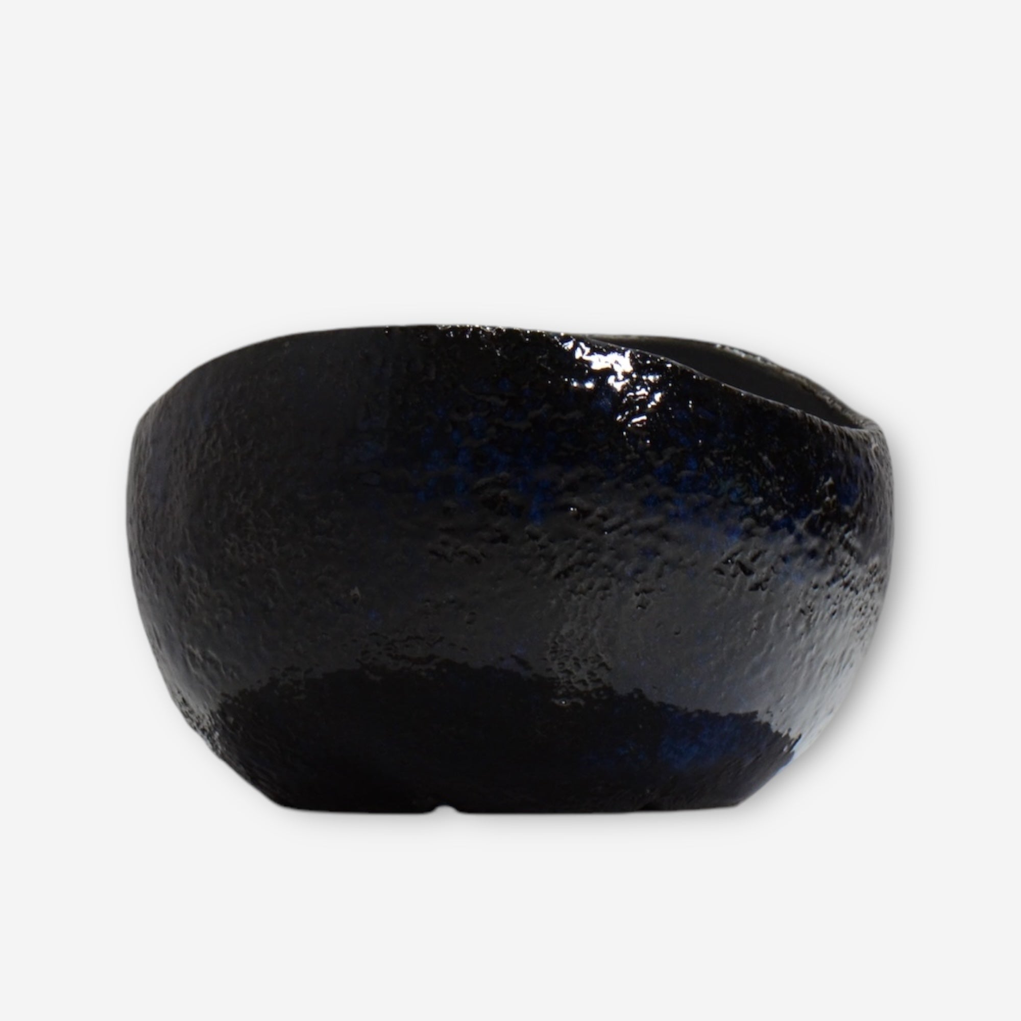 20.坂尾寛子 / DEEP BLUE /  deep blue_01_big  / 大鉢 /  約 φ19~22.5cm / 植木鉢