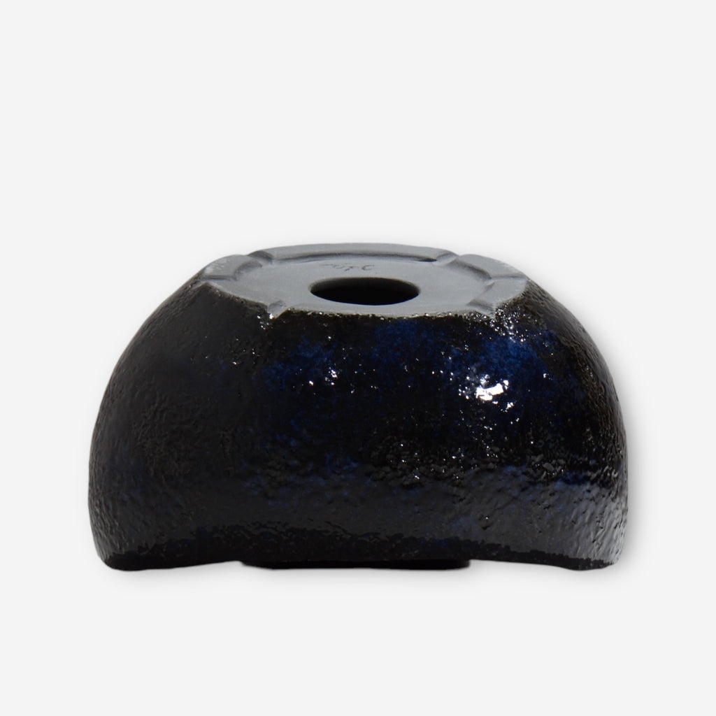 20.坂尾寛子 / DEEP BLUE /  deep blue_01_big  / 大鉢 /  約 φ19~22.5cm / 植木鉢