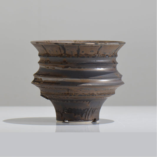 陶房Kibi / マルチエッジLO01_01 / L / 約 φ14.5cm / 植木鉢