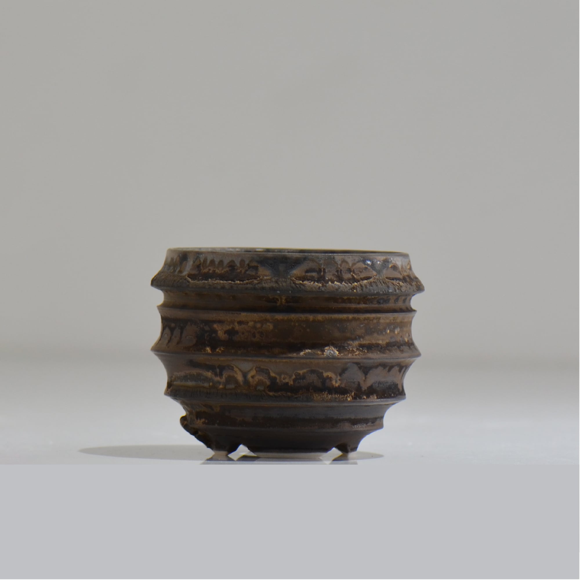 陶房Kibi / マルチエッジS04_06 / XS / 約 φ8cm / 植木鉢