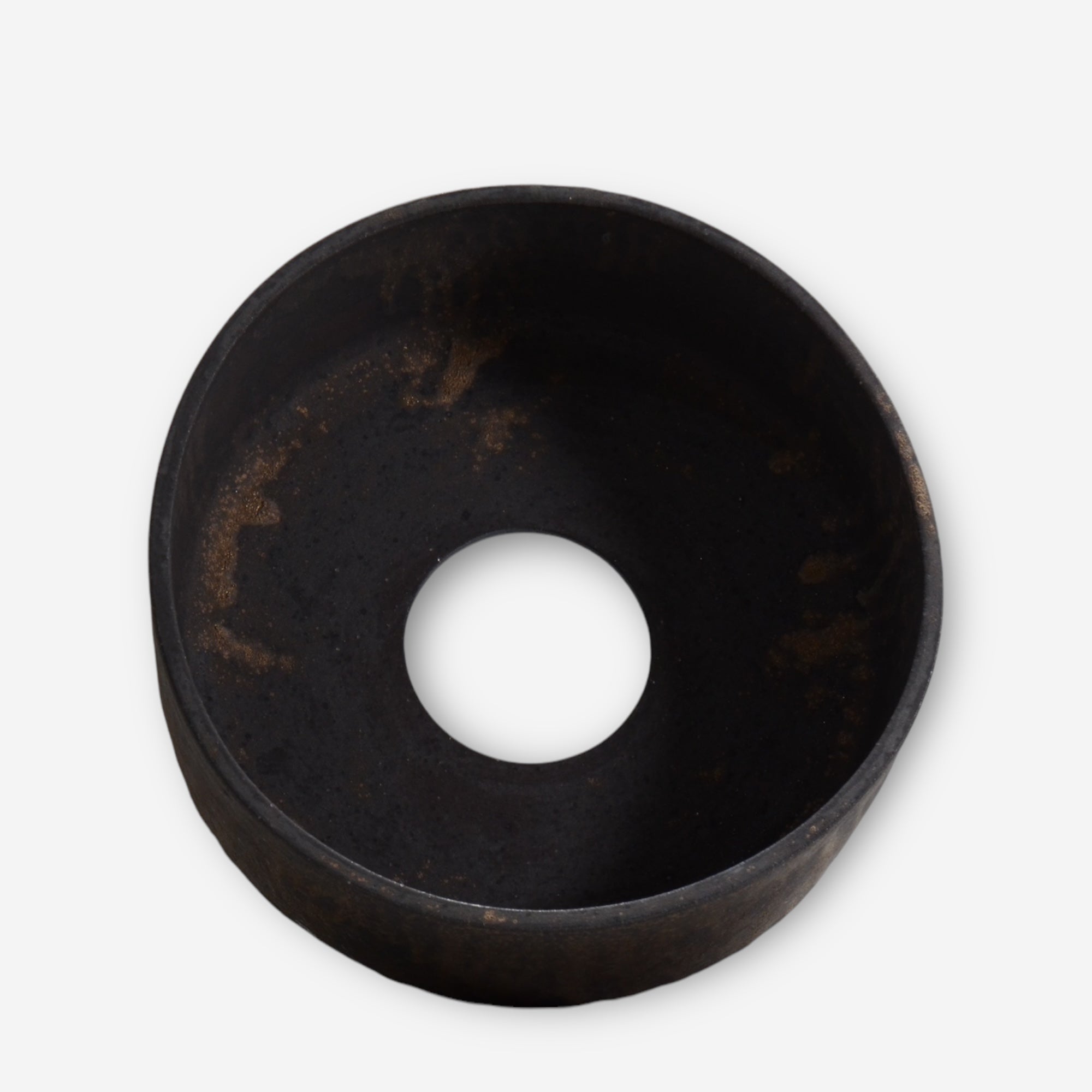 25. I - moniee / kurokinun_02_big / 大鉢 / 約 φ25.5cm / 植木鉢