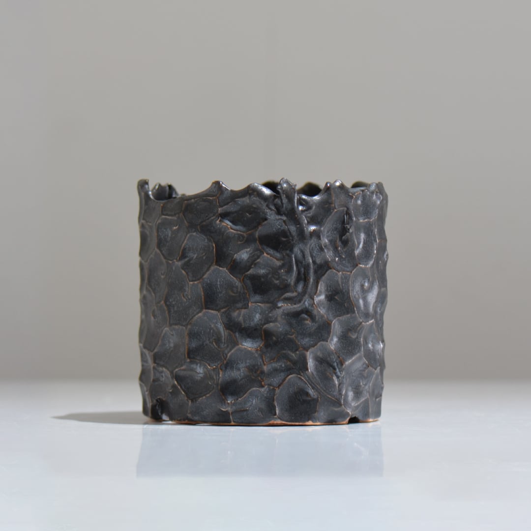 陶芸家イカンソク / ik_003 / 約φ11cm / 植木鉢