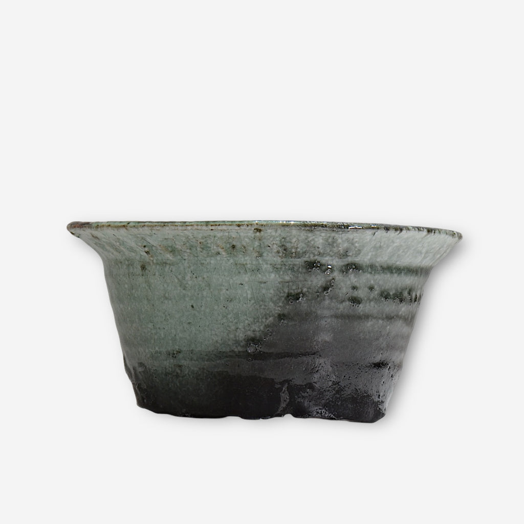 28.須釜 優子 / 伊賀印化鉢 / su02_02_big  / 大鉢 /  約 φ25.7cm / 植木鉢