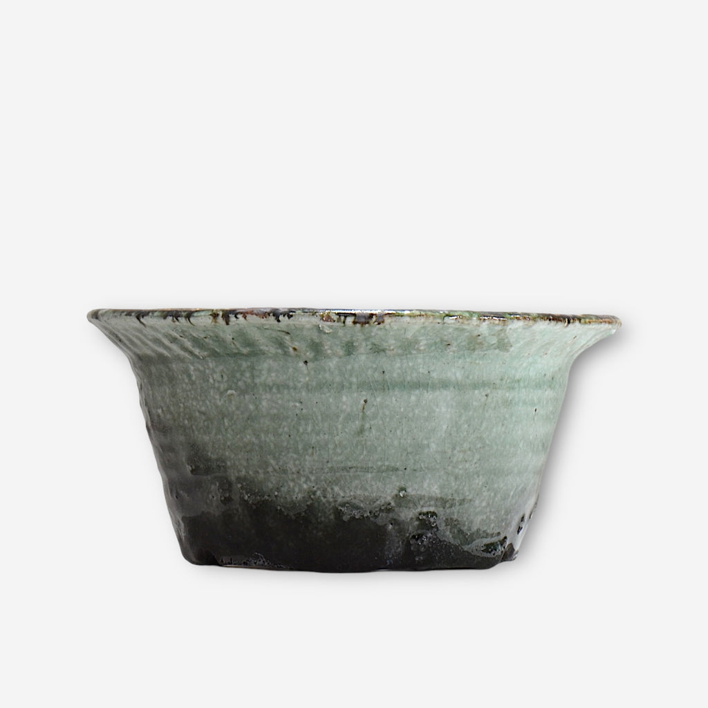 28.須釜 優子 / 伊賀印化鉢 / su02_02_big  / 大鉢 /  約 φ25.7cm / 植木鉢
