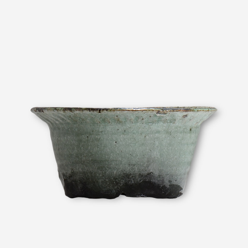 28.須釜 優子 / 伊賀印化鉢 / su02_02_big  / 大鉢 /  約 φ25.7cm / 植木鉢