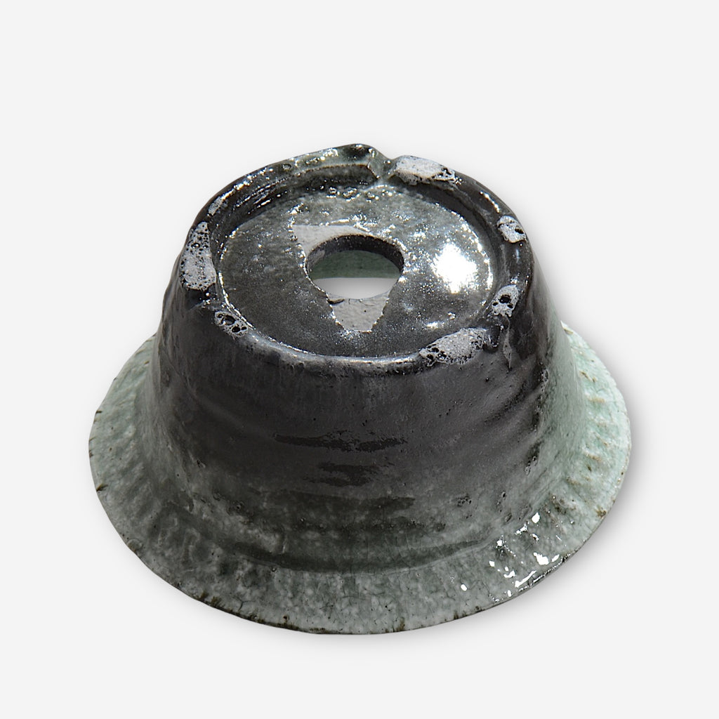 28.須釜 優子 / 伊賀印化鉢 / su02_02_big  / 大鉢 /  約 φ25.7cm / 植木鉢