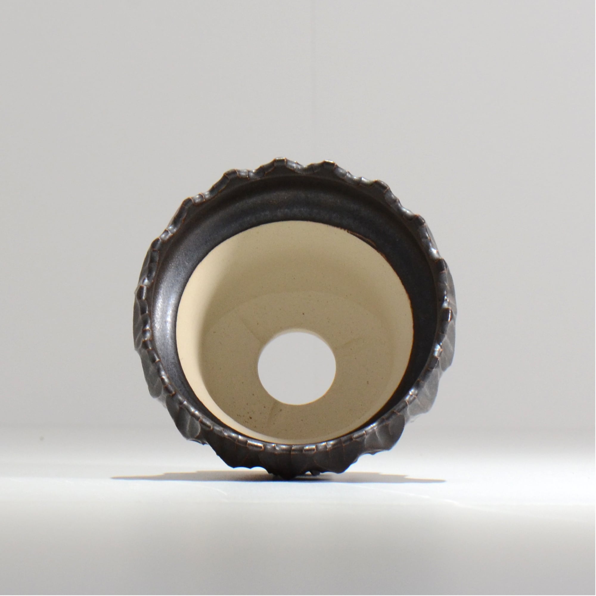 中野 明彦 / KIRIKO‗n01 / 約 φ10.3cm / S / ブラック / 植木鉢