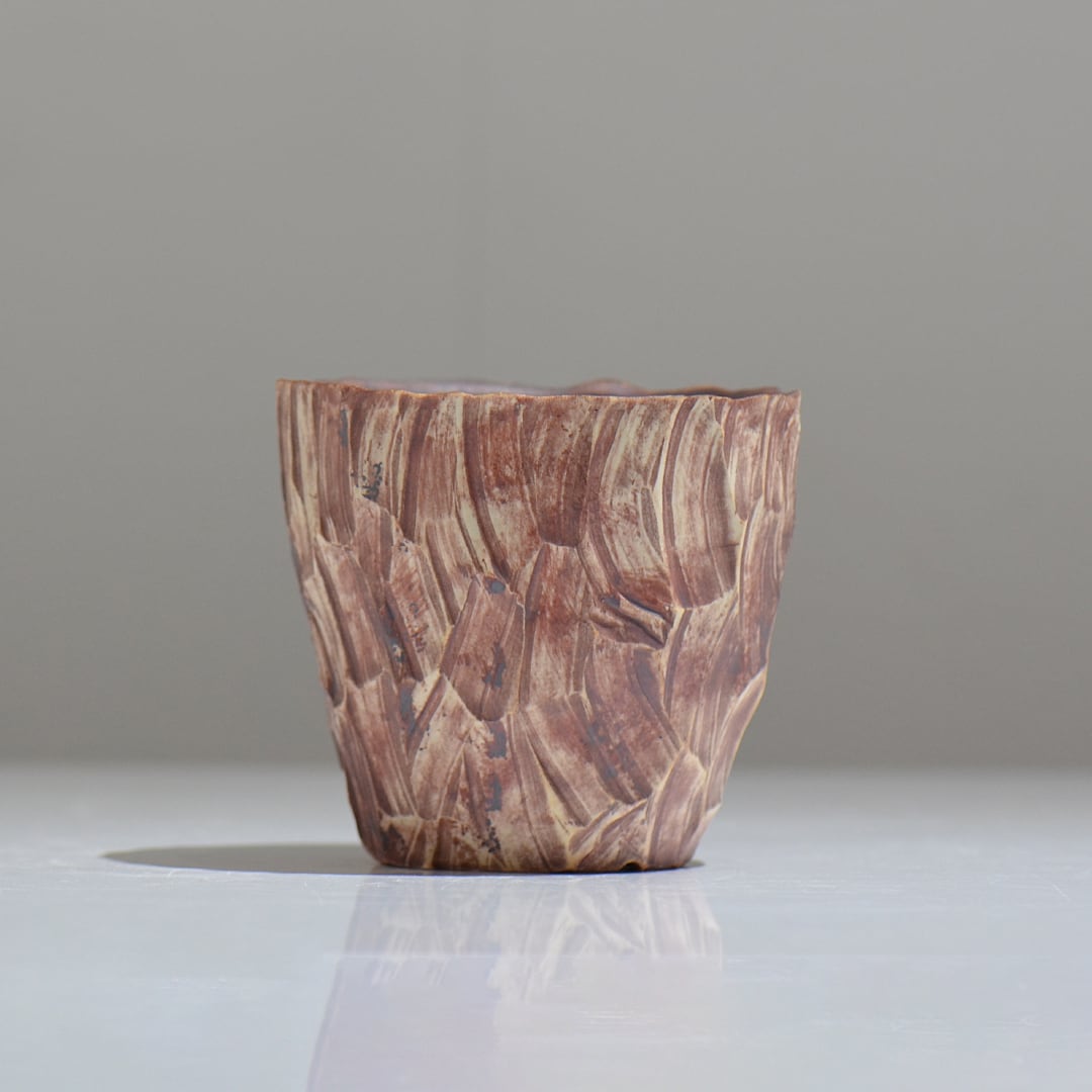 陶芸家イカンソク / ik_004 / 約φ9.5cm / 植木鉢