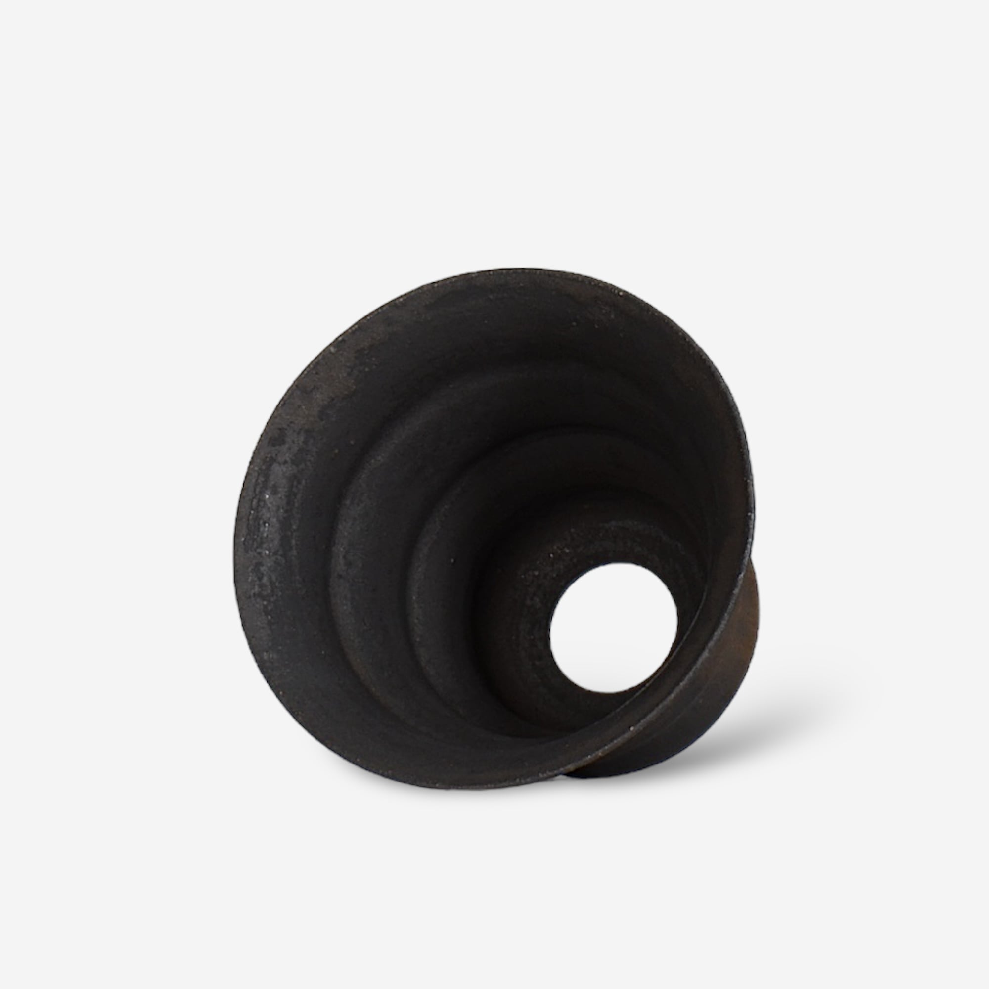  I - moniee / KUROKINUN07 - 03 / 約 φ12.8cm /  植木鉢