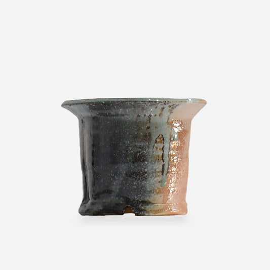 須釜 優子 / 伊賀ヘラ目鉢 / Su07 / 約φ13.0cm / 植木鉢