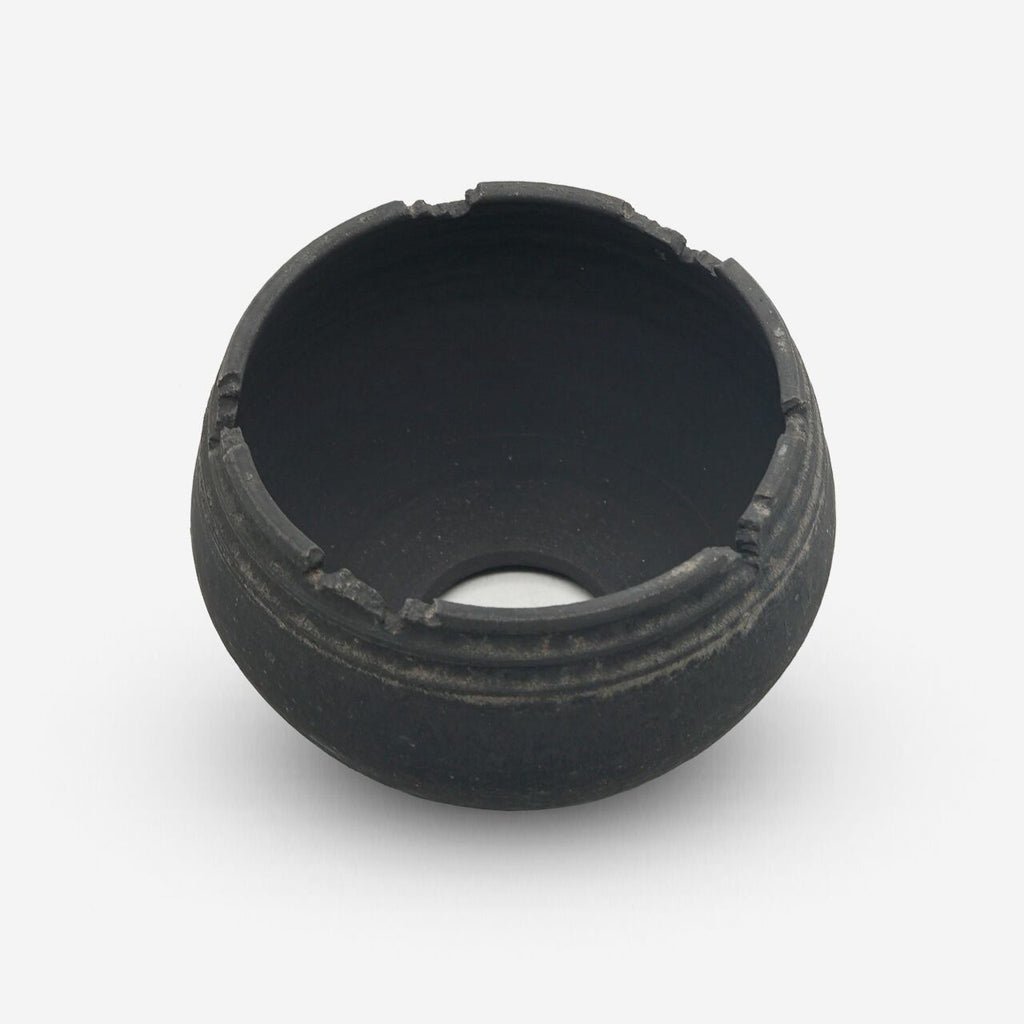 菊地元野 / TEN BLACK MATT - 01/Mサイズ / 約φ12.5cm / 植木鉢