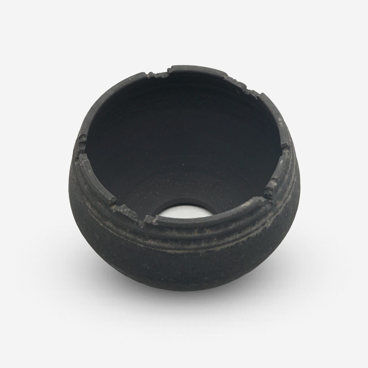 菊地元野 / TEN BLACK MATT - 01/Mサイズ / 約φ12.5cm / 植木鉢