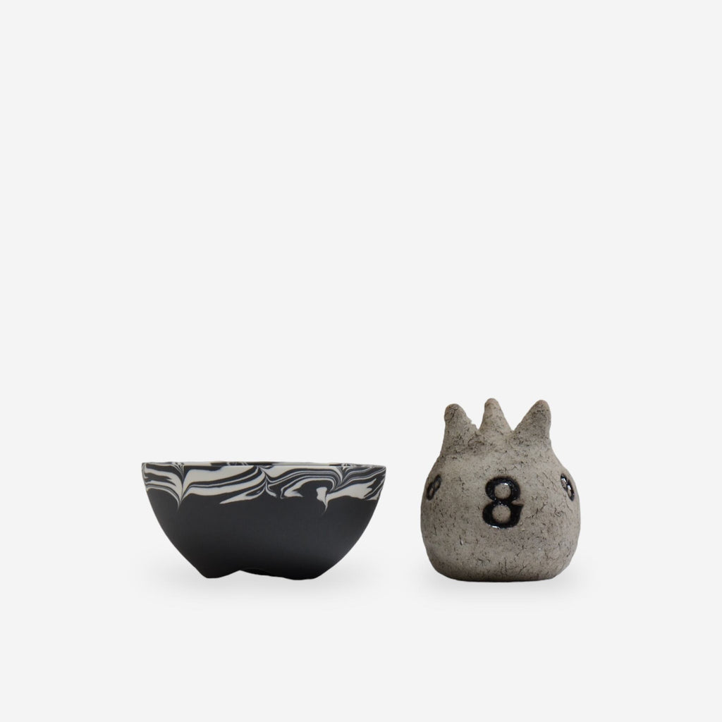 山本真郎 / 黒仙-kokusen001 / 約φ11.0cm / 植木鉢