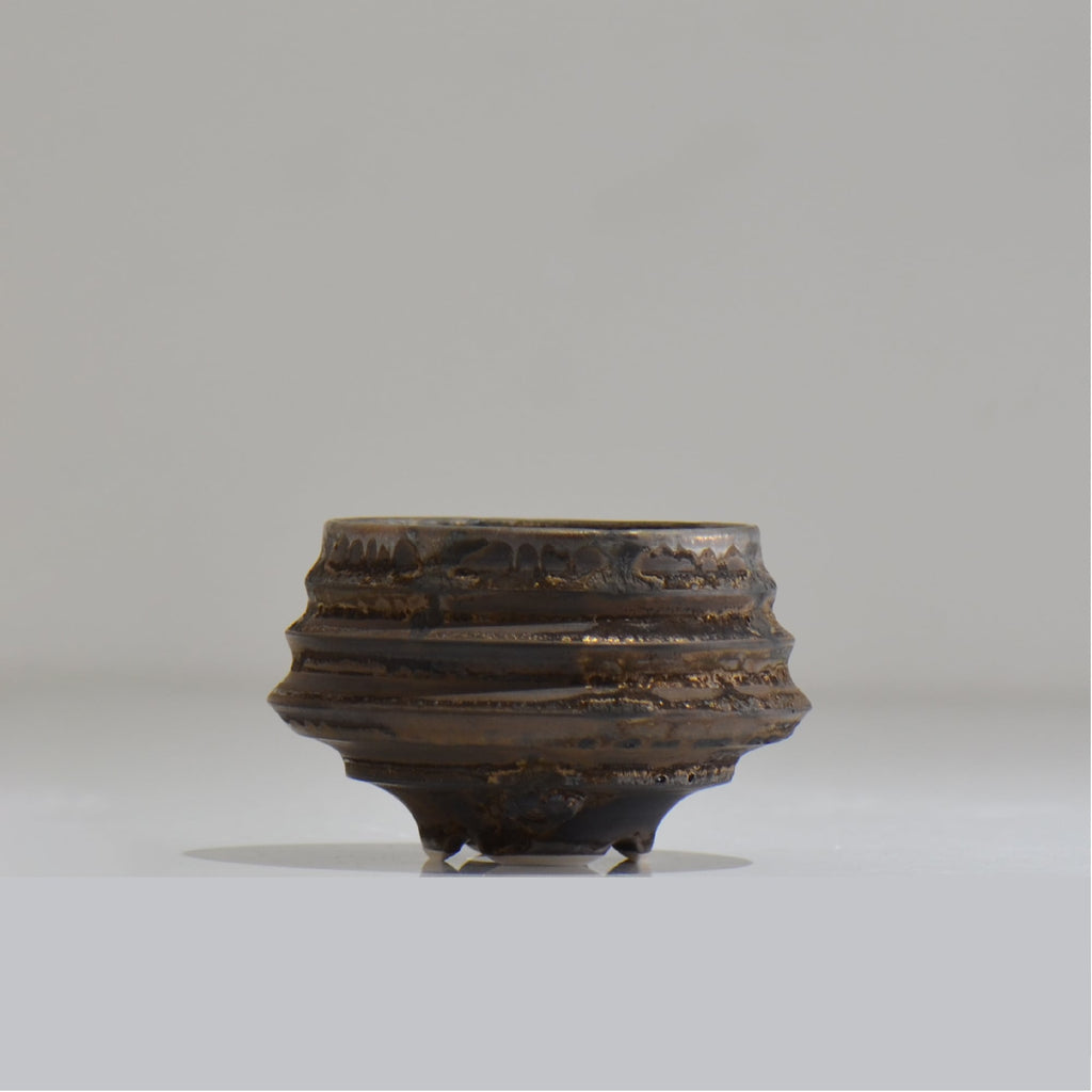 陶房Kibi / マルチエッジS07_01 / XS / 約 φ7.6cm / 植木鉢