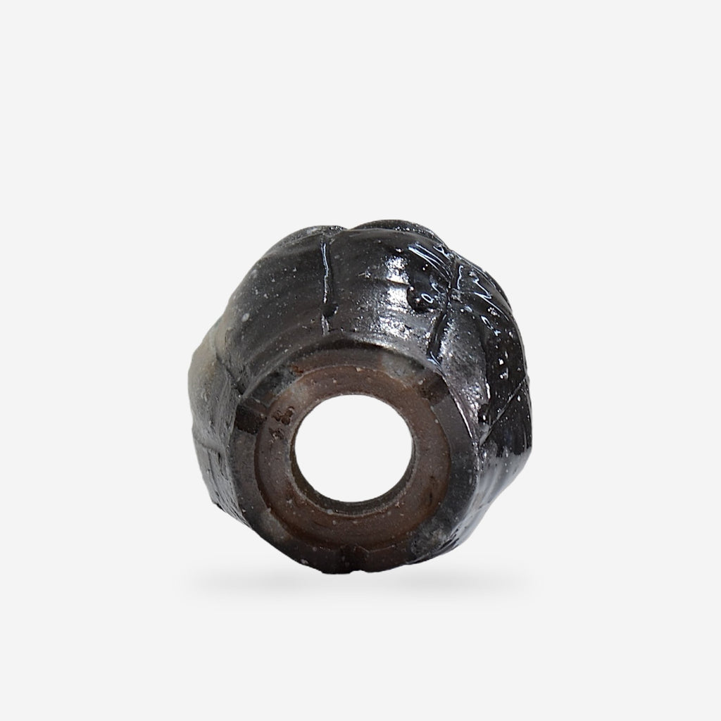 須釜 優子 / 伊賀輪花鉢 / Su04/ 約φ10.8cm / 植木鉢