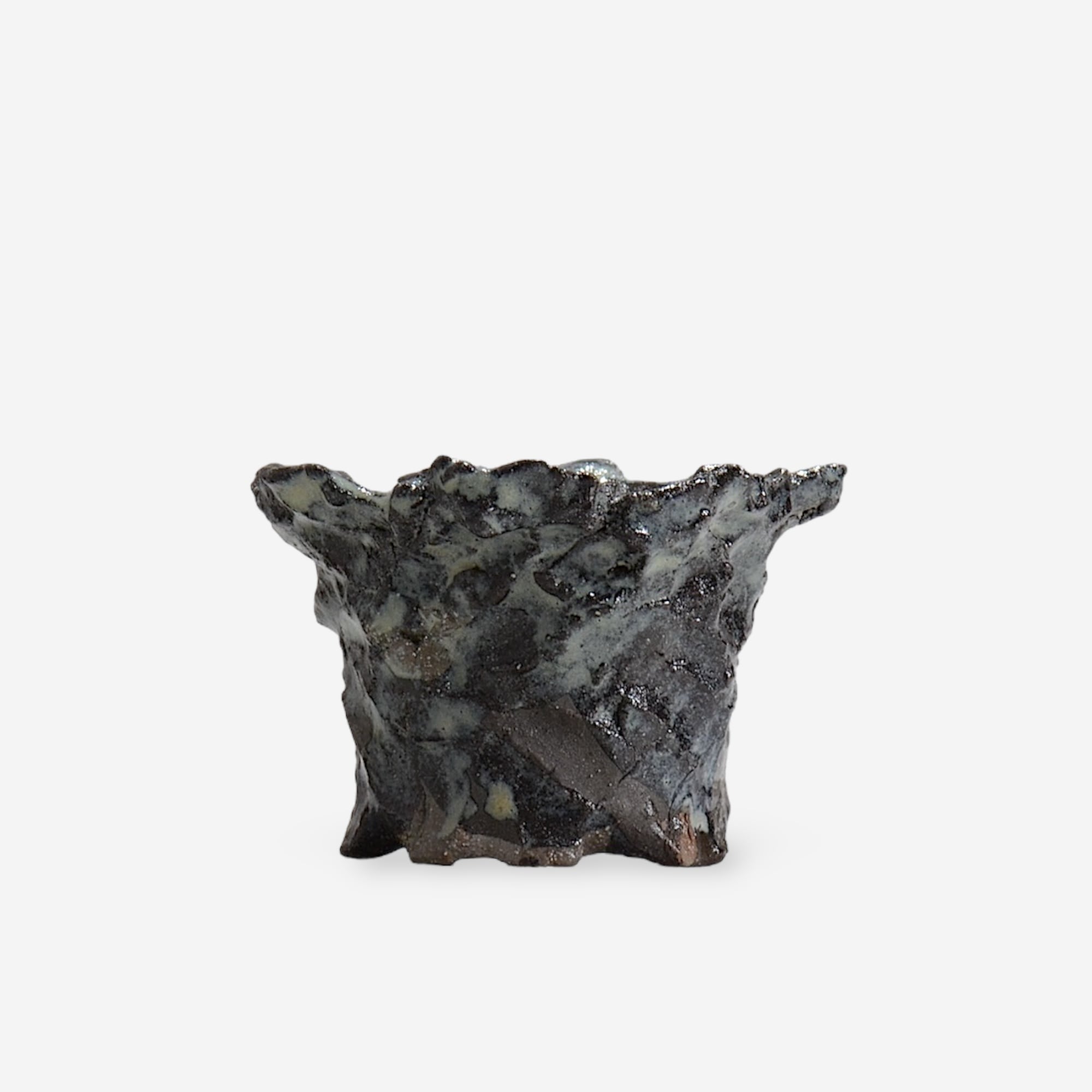 木村 貴史 / KUROSAI_BL006 /  約 φ11.0cm /  植木鉢