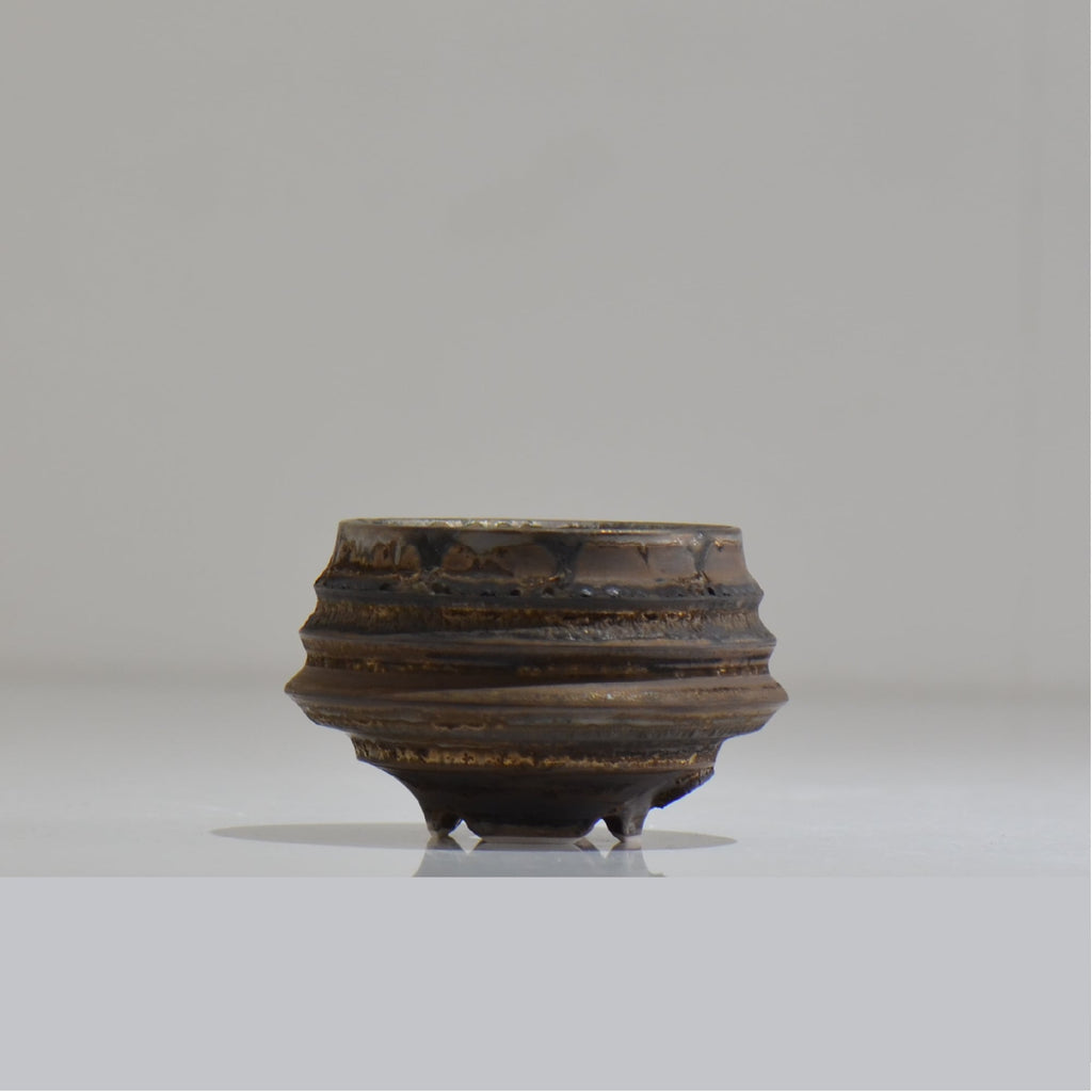 陶房Kibi / マルチエッジS07_04 / XS / 約 φ7.5cm / 植木鉢