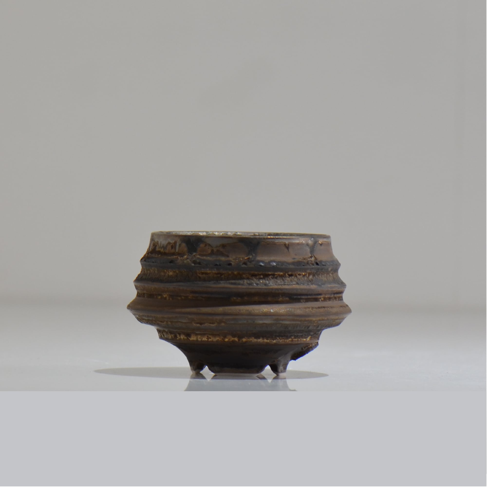 陶房Kibi / マルチエッジS07_04 / XS / 約 φ7.5cm / 植木鉢