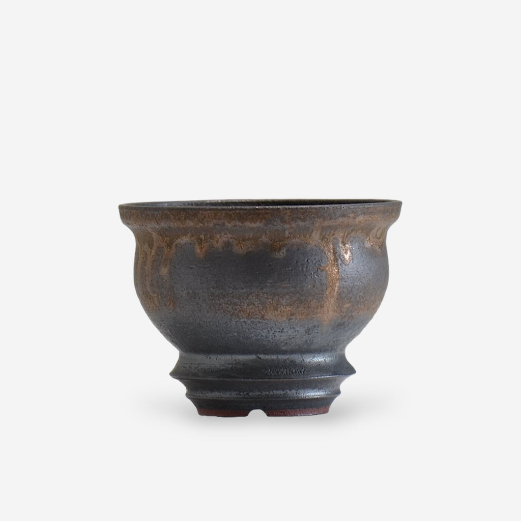 fuclay / FUCLAY black / fb_06 / 約 φ11cm / 植木鉢