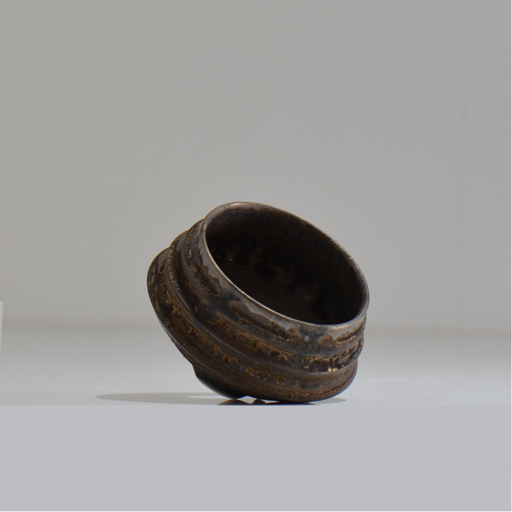 陶房Kibi / マルチエッジS07_01 / XS / 約 φ7.6cm / 植木鉢