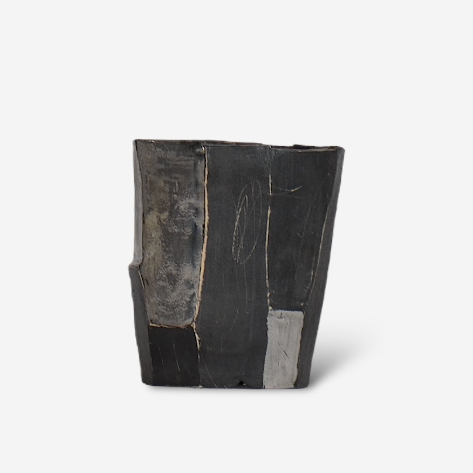 東 絵理 / kurogane01 / 約 φ8.5cm /  植木鉢