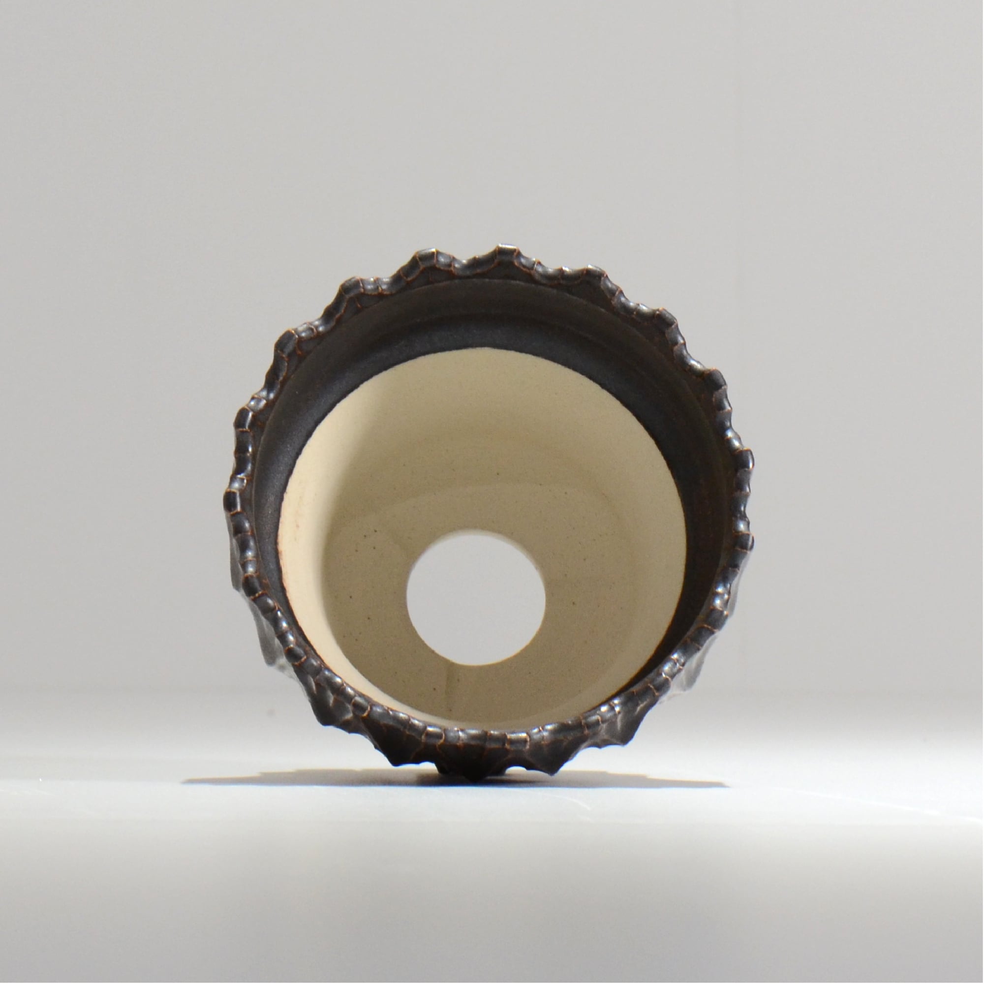 中野 明彦 / KIRIKO‗n02 / 約 φ10cm / S / ブラック / 植木鉢