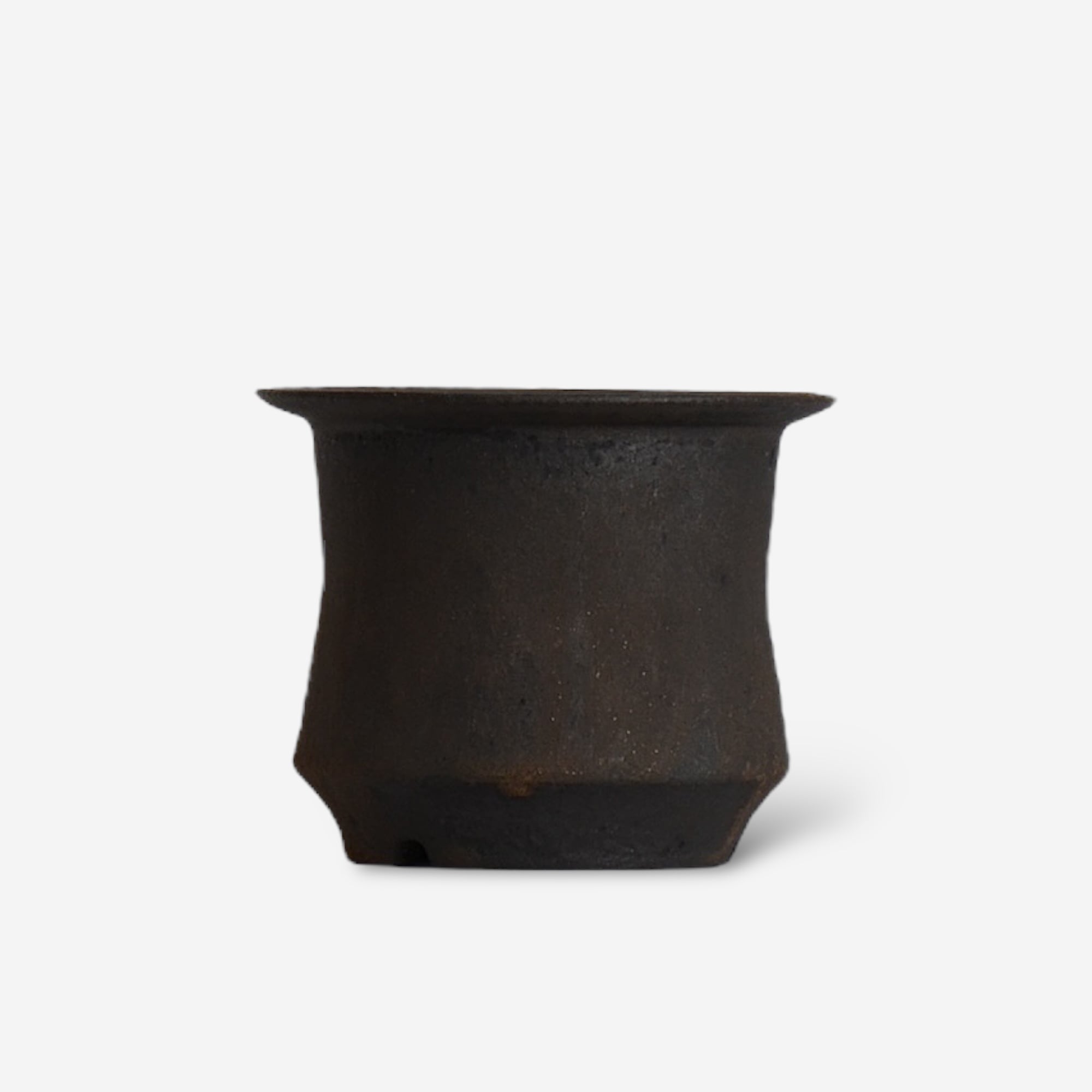  I - moniee / KUROKINUN01 - 05 / 約 φ11.0cm /  植木鉢