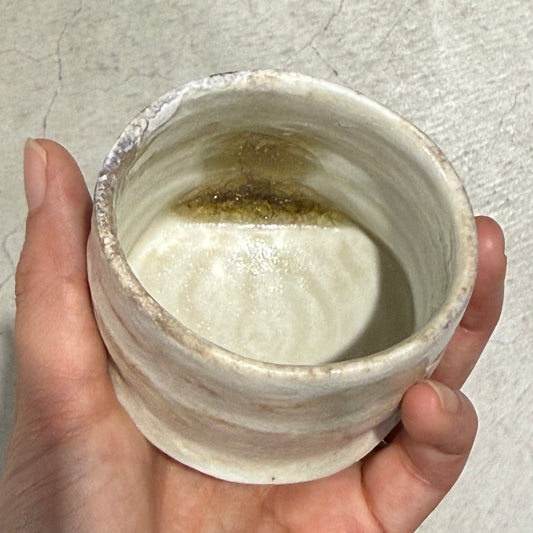 須釜 優子 / 伊賀磁器貝目ぐい呑/ sy_05/ 酒器 / お正月に /お祝い