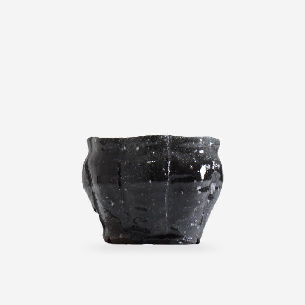 須釜 優子 / 伊賀輪花鉢 / Su04/ 約φ10.8cm / 植木鉢