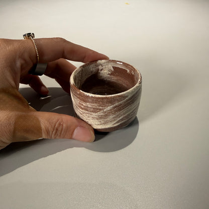 川合 牧人 / 刷毛目お猪口/ km_03