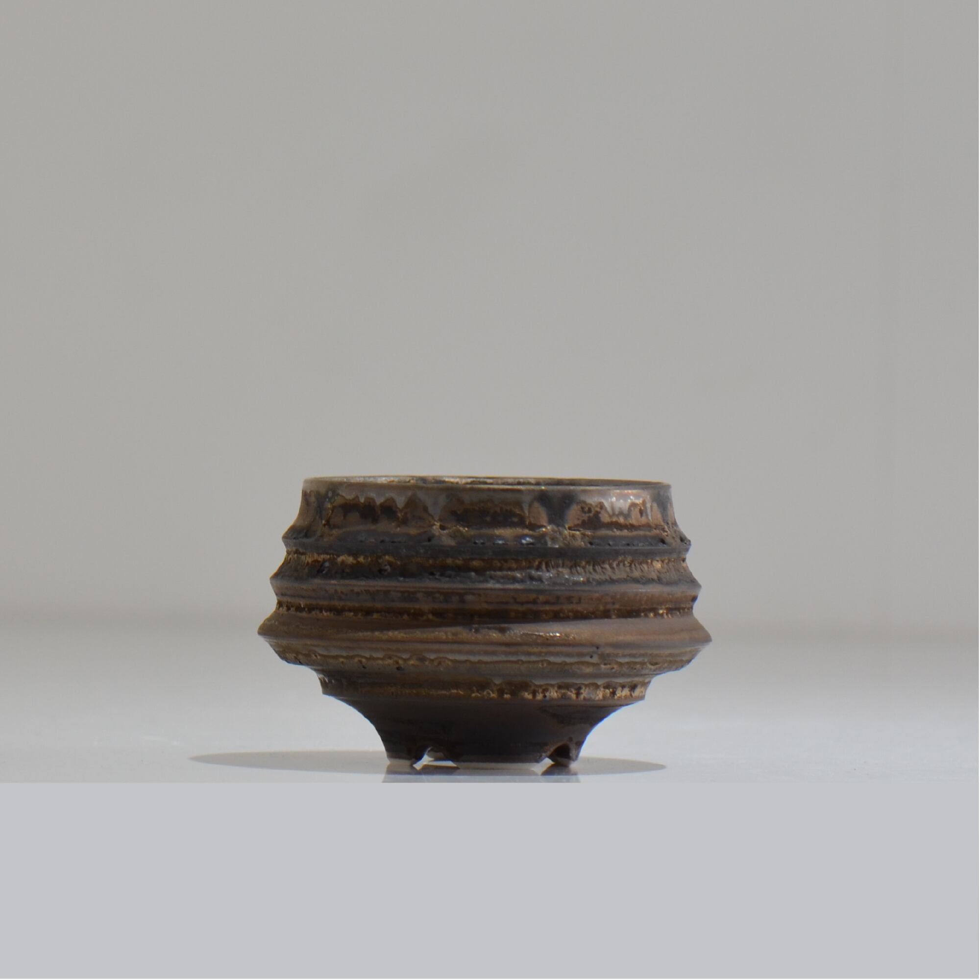 陶房Kibi / マルチエッジS07_04 / XS / 約 φ7.5cm / 植木鉢