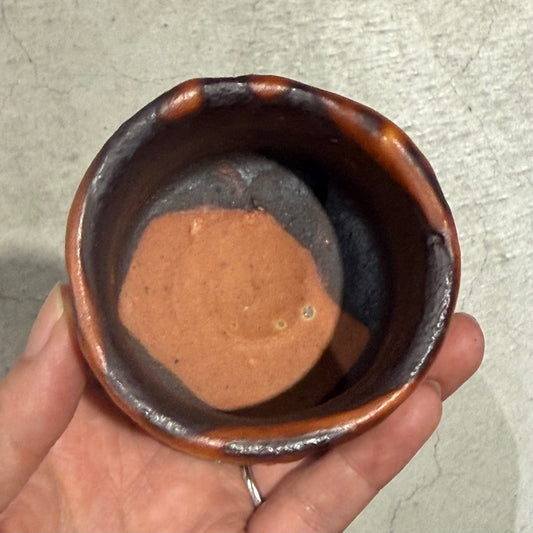 菊地元野 / 薪窯 志野 ぐい呑み / kg_02/ 酒器 / お正月に /お祝い