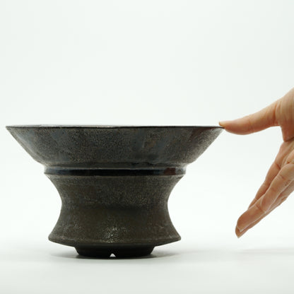【受注生産品】予約申込 / YATAGARASU / No.8 Type A 002 / XXL / 約 φ20.3cm  / 植木鉢　※7月初旬に配送予定しております。