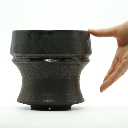 【受注生産品】予約申込 / YATAGARASU / No.8 Type A 003 / XXL / 約 φ15.5cm  / 植木鉢　※7月初旬に配送予定しております。