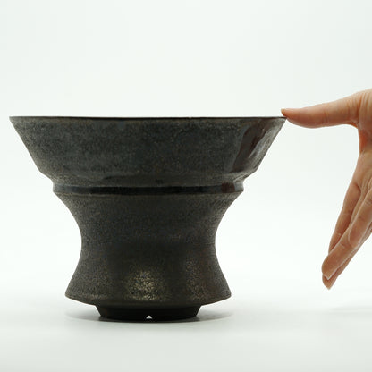 【受注生産品】予約申込 / YATAGARASU / No.8 Type A 001 / XXL /約 φ20.5cm  / 植木鉢　※7月初旬に配送予定しております。