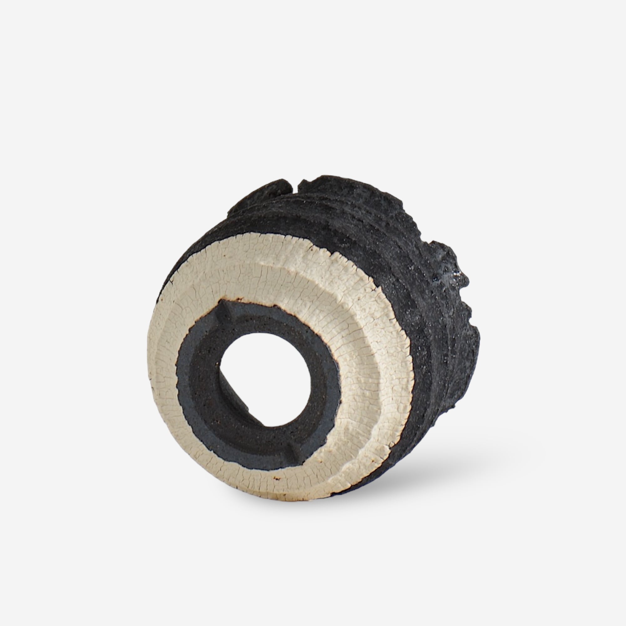 菊地元野 / AVOCADO BORDER ツートン 06 / M / 約φ10.5cm / 植木鉢