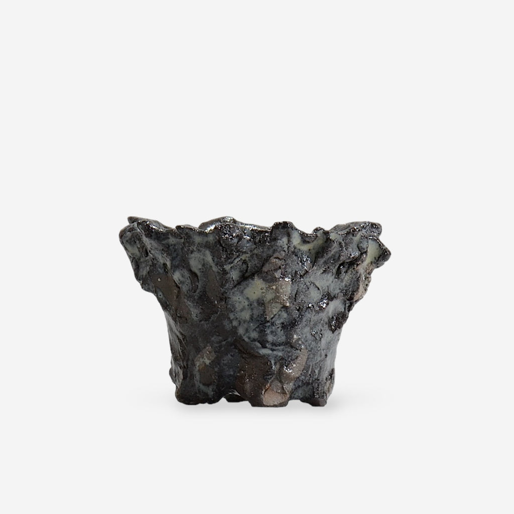 木村 貴史 / KUROSAI_BL007 /  約 φ10cm /  植木鉢