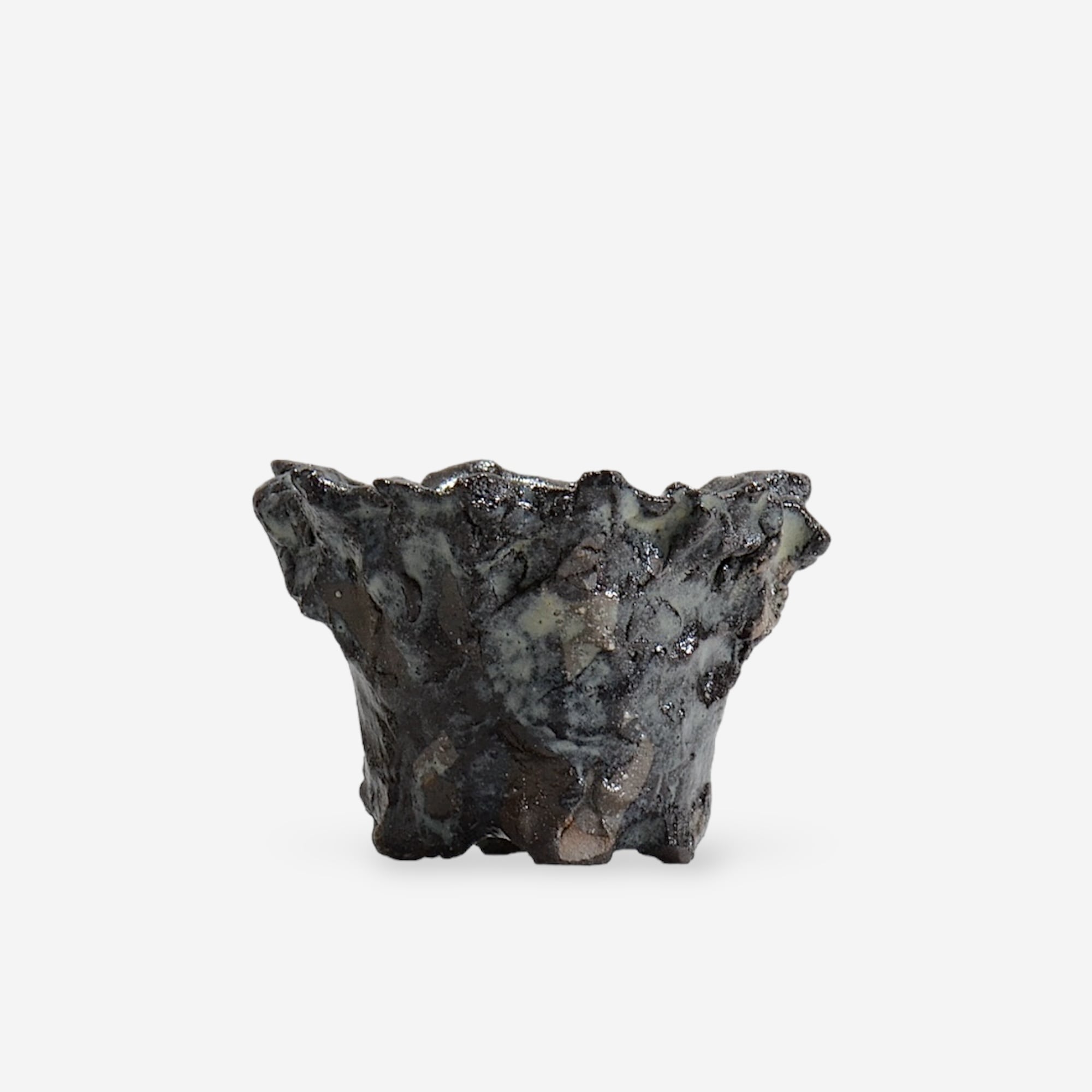 木村 貴史 / KUROSAI_BL007 /  約 φ10cm /  植木鉢