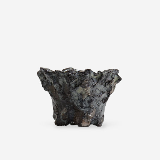 木村 貴史 / KUROSAI_BL007 /  約 φ10cm /  植木鉢