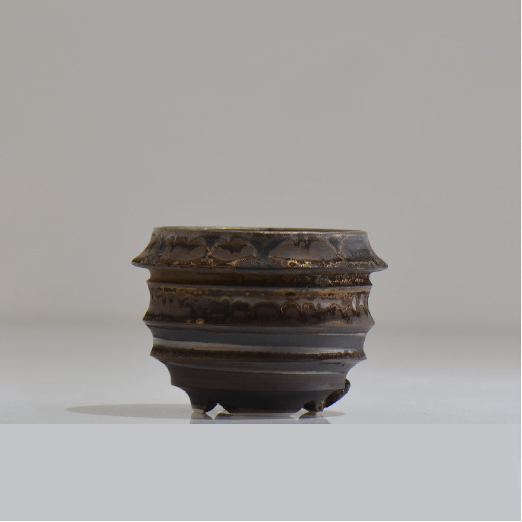 陶房Kibi / マルチエッジS04_03 / XS / 約 φ7.7cm / 植木鉢