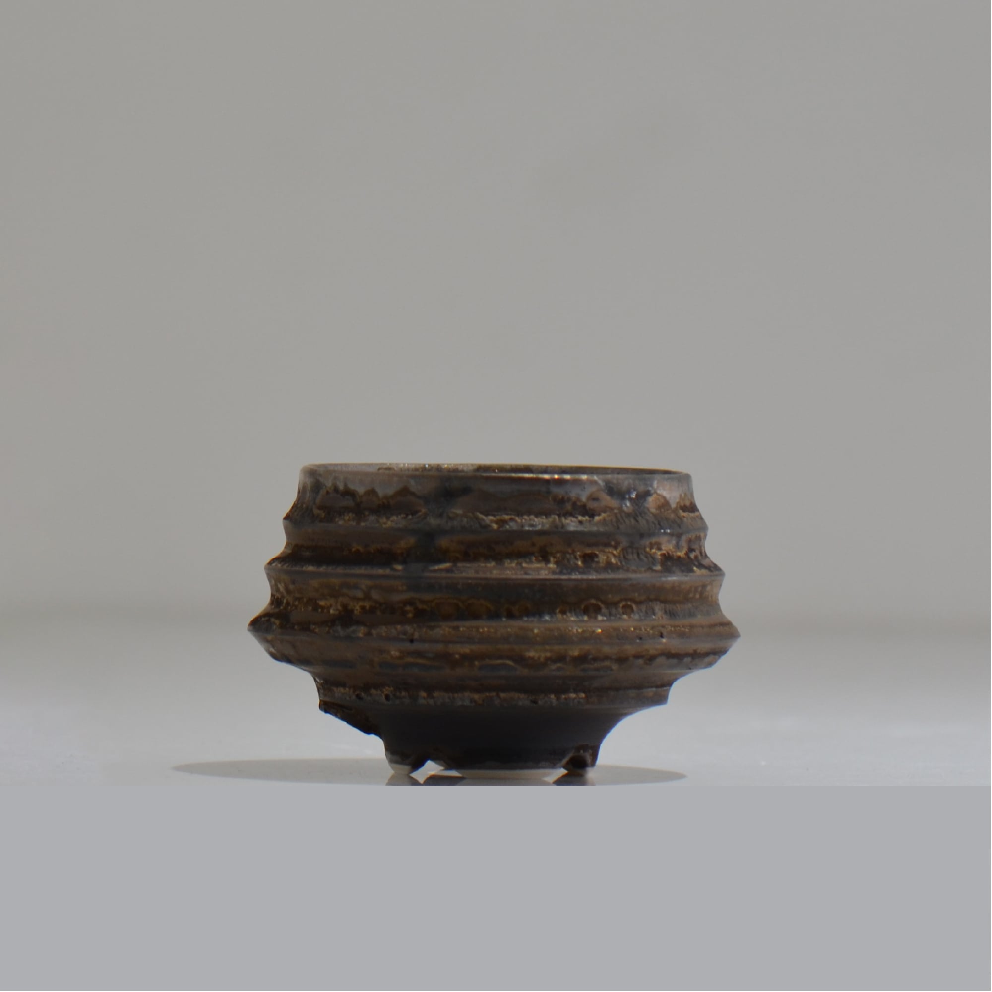 陶房Kibi / マルチエッジS07_01 / XS / 約 φ7.6cm / 植木鉢