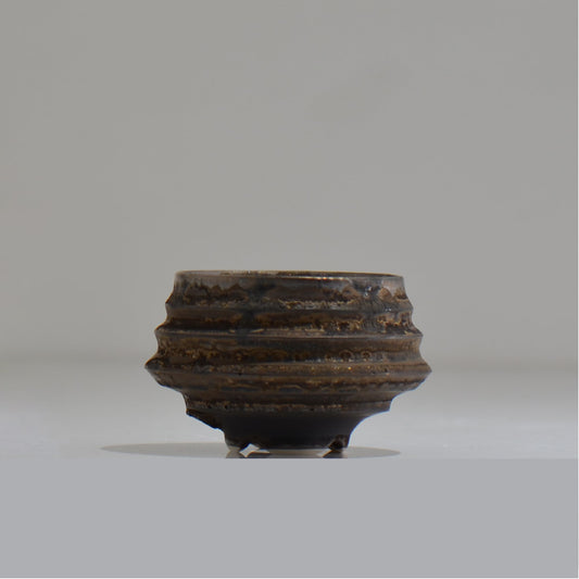 陶房Kibi / マルチエッジS07_01 / XS / 約 φ7.6cm / 植木鉢