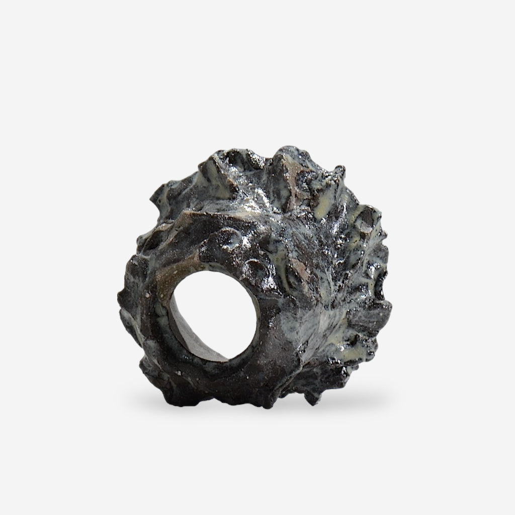 木村 貴史 / KUROSAI_BL010 /  約 φ11cm /  植木鉢